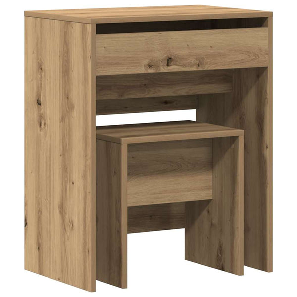 Schminktisch Artisan Eiche 60x40x75 cm