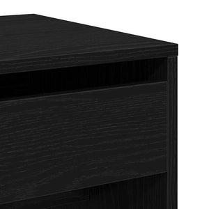 Schminktisch Schwarz Eichenoptik 60 cm