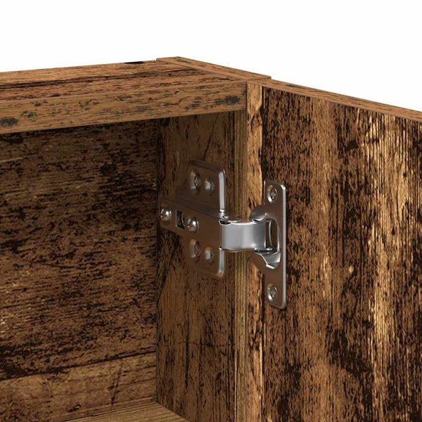Schminktisch mit Regal Altholz 80x35x132cm