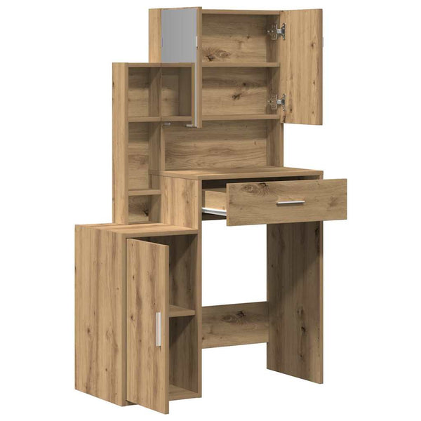 Schminktisch Artisan Eiche mit Spiegel