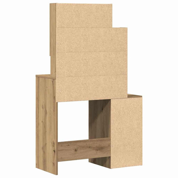 Schminktisch Artisan Eiche mit Spiegel