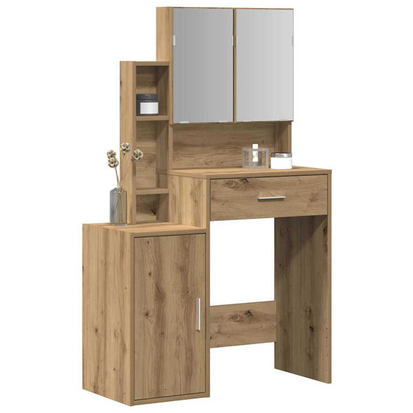 Schminktisch Artisan Eiche mit Spiegel