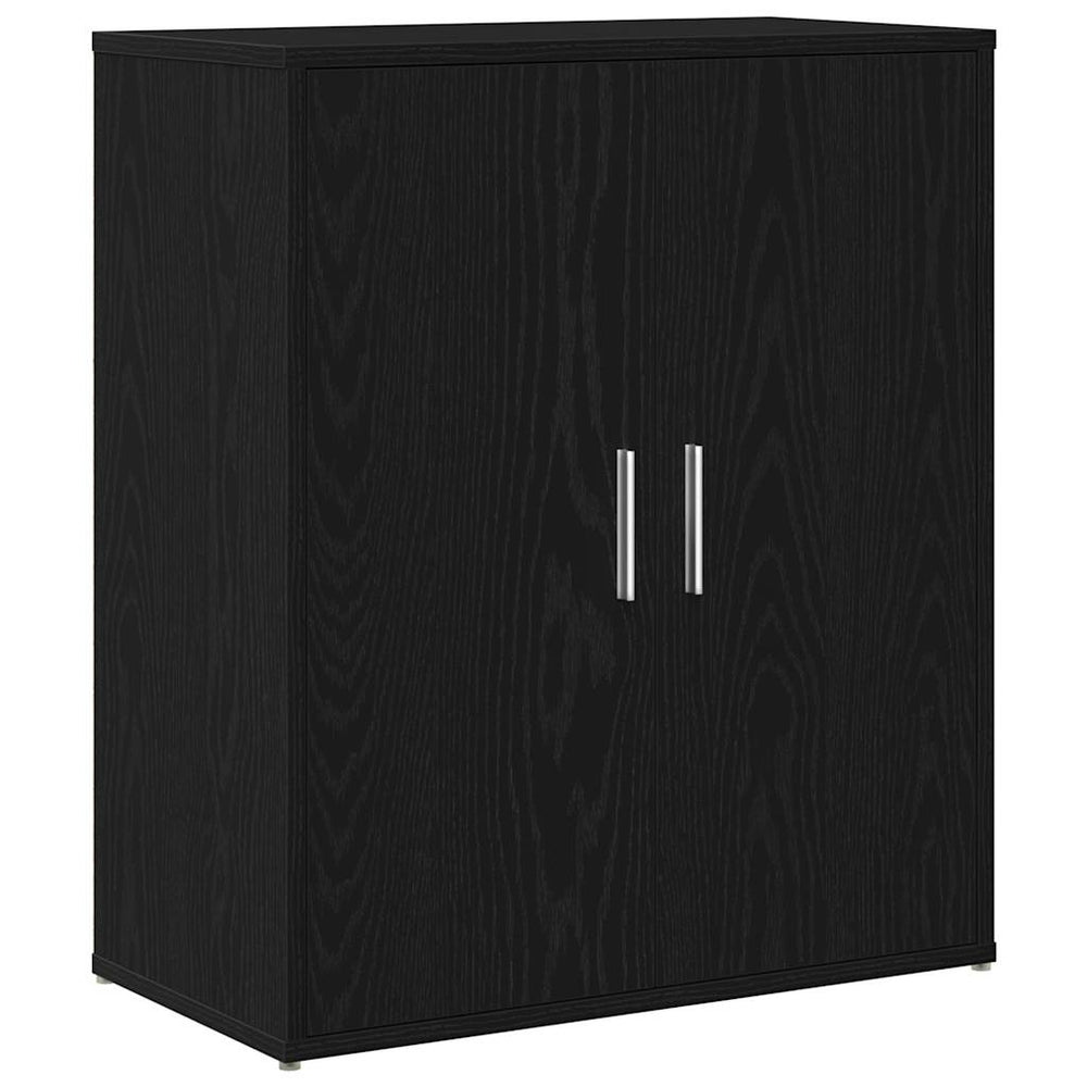 vidaXL Sideboard Black Oak 60x31x70 cm Engineered Wood