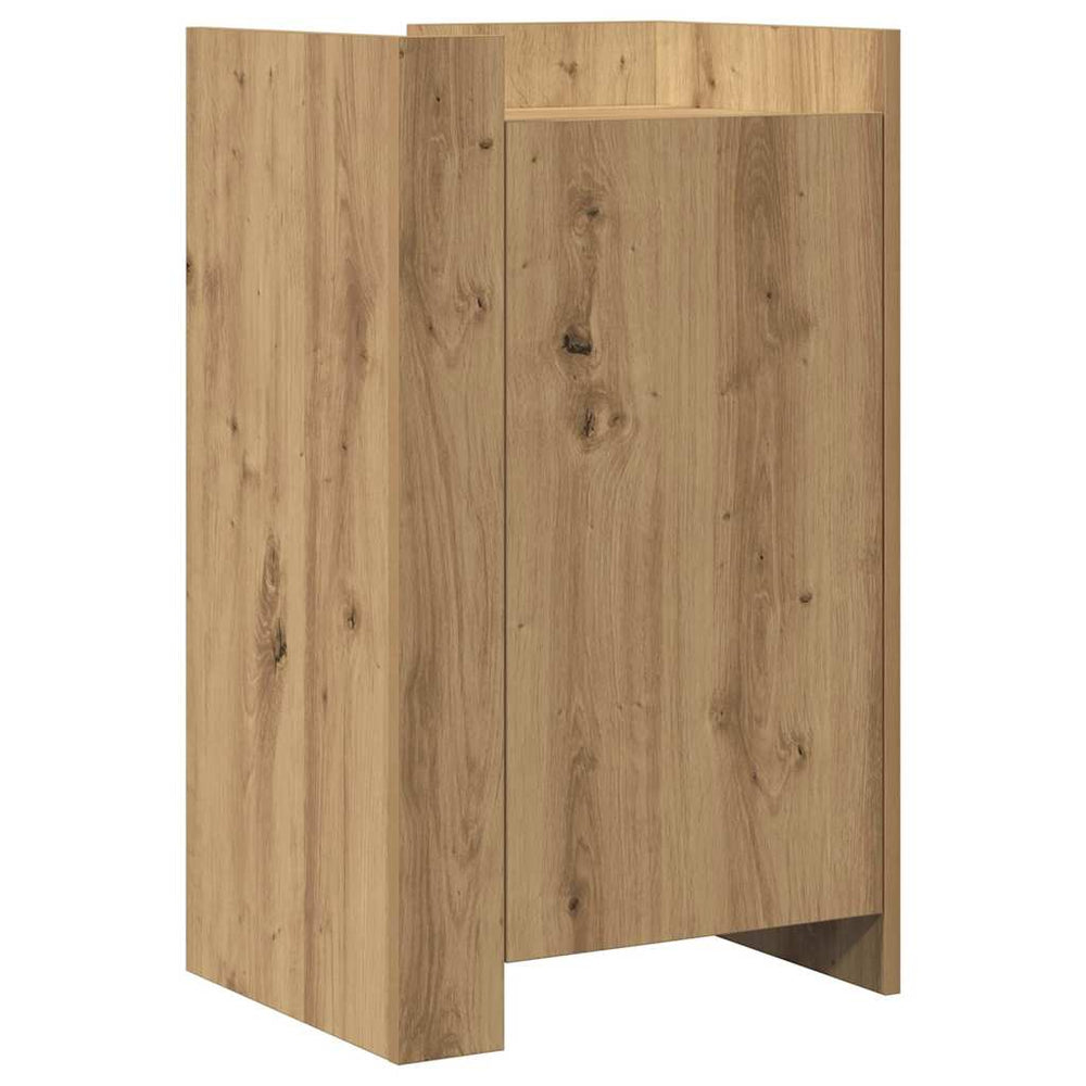 vidaXL Sideboard Artisan Oak 45 x 35 x 75 cm