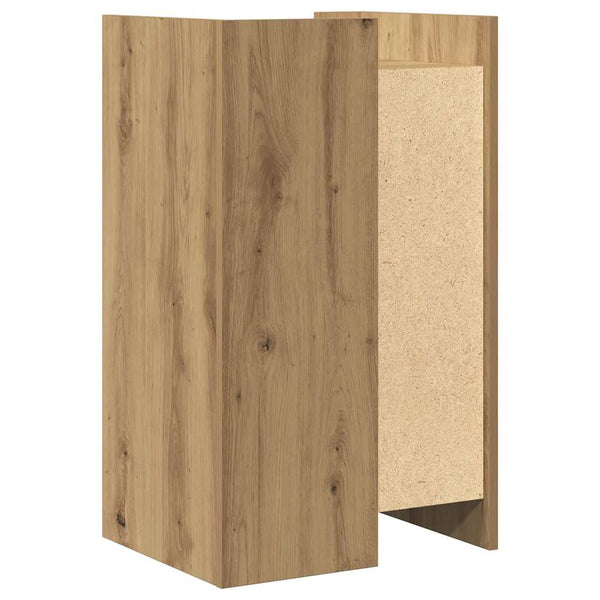 vidaXL Sideboard Artisan Oak 45 x 35 x 75 cm