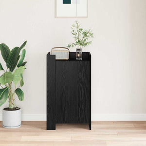 vidaXL Sideboard Black Oak Look 45 x 35 x 75 cm