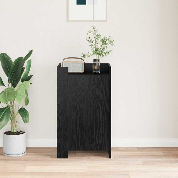 vidaXL Sideboard Black Oak Look 45 x 35 x 75 cm