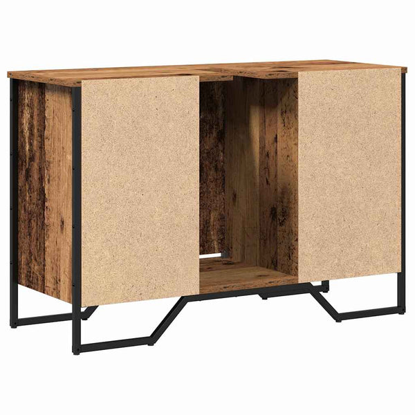Waschbeckenschrank Altholz 91x35x60cm