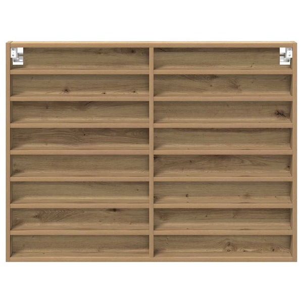 Vitrine Artisan Eiche 100cm Wandregal