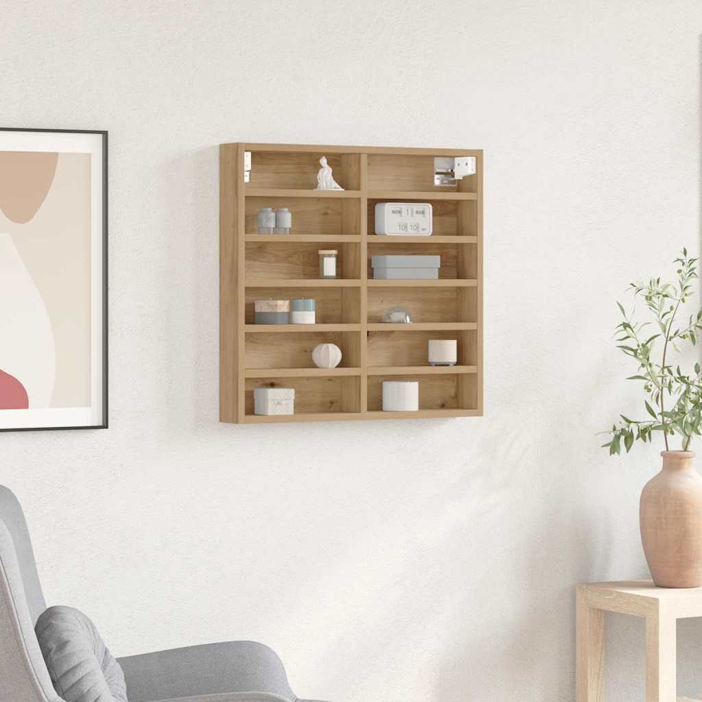 Wandvitrine Artisan Eiche 60 cm