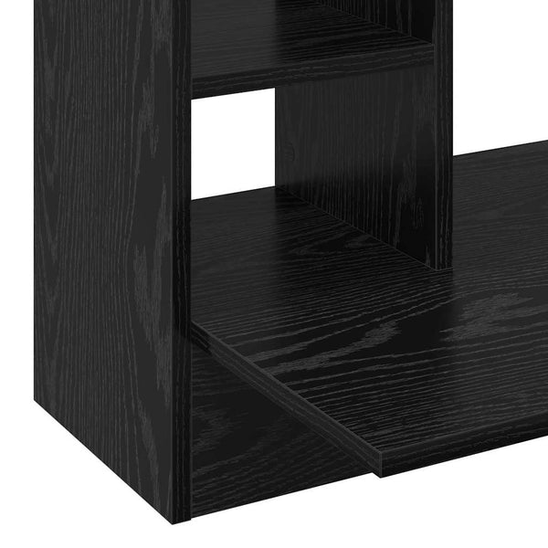 Wandtisch Schwarz Eichenoptik 105 cm