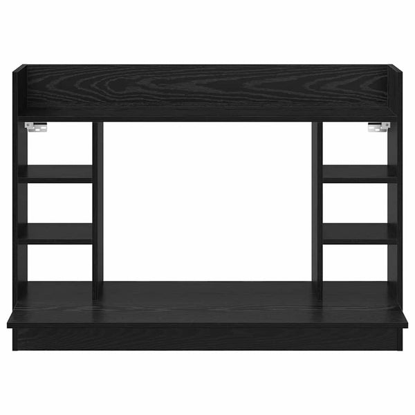 Wandtisch Schwarz Eichenoptik 105 cm