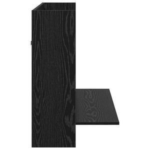 Wandtisch Schwarz Eichenoptik 105 cm