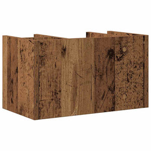 Schreibtisch Organizer Altholz