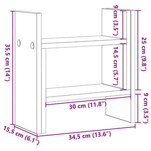 Schreibtisch Organizer Artisan Eiche