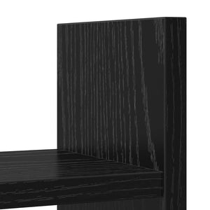 Schreibtisch Organizer Schwarz Eiche