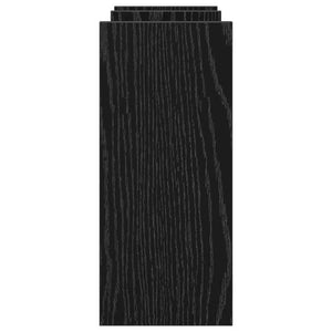 Schreibtisch Organizer Schwarz Eiche