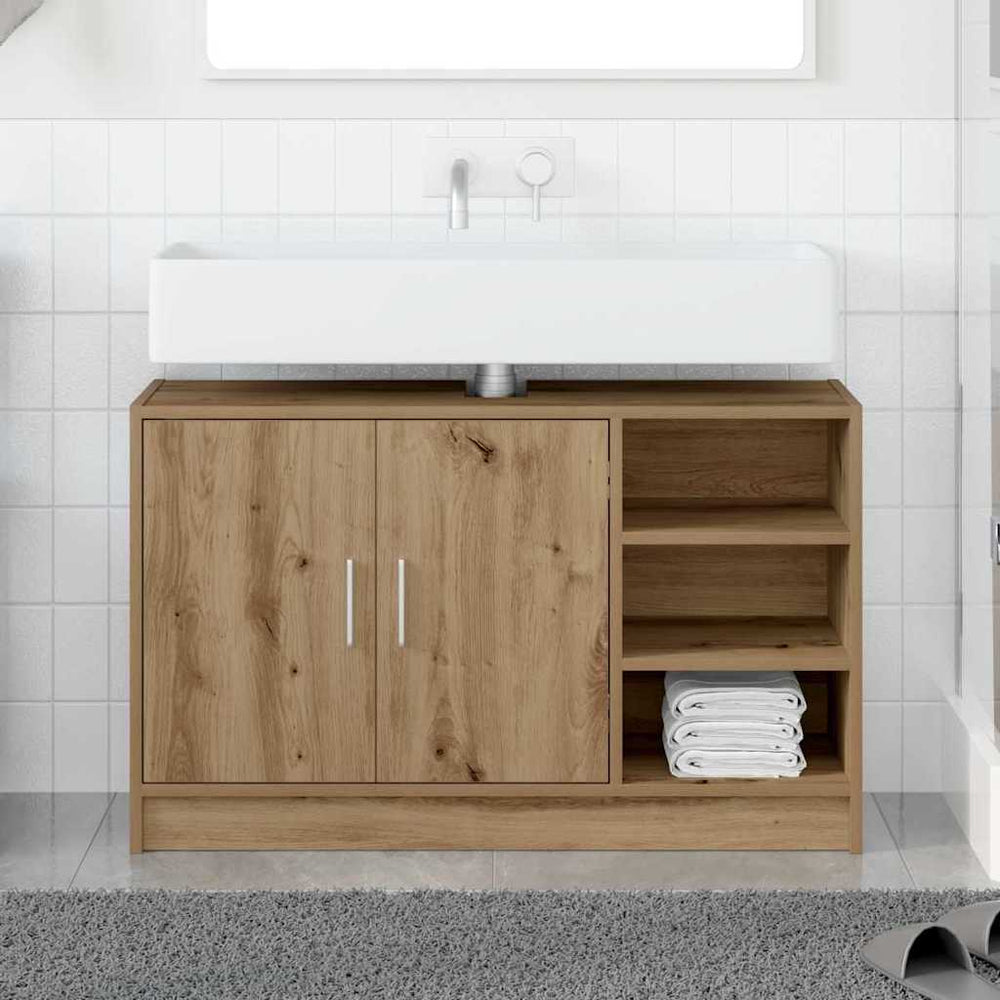 Badezimmerschrank Artisan Eiche 90x55 cm