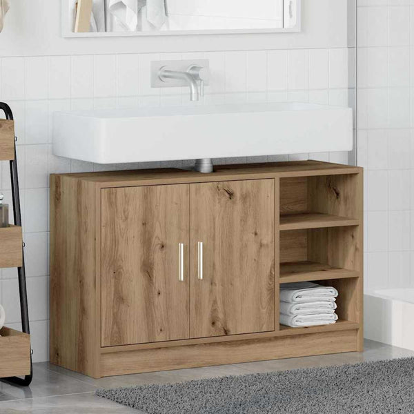 Badezimmerschrank Artisan Eiche 90x55 cm