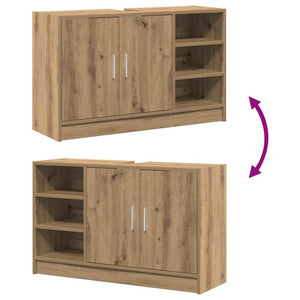 Badezimmerschrank Artisan Eiche 90x55 cm