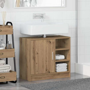 Badezimmerschrank Artisan Eiche 63x55 cm