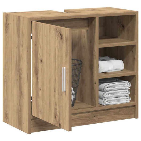 Badezimmerschrank Artisan Eiche 63x55 cm