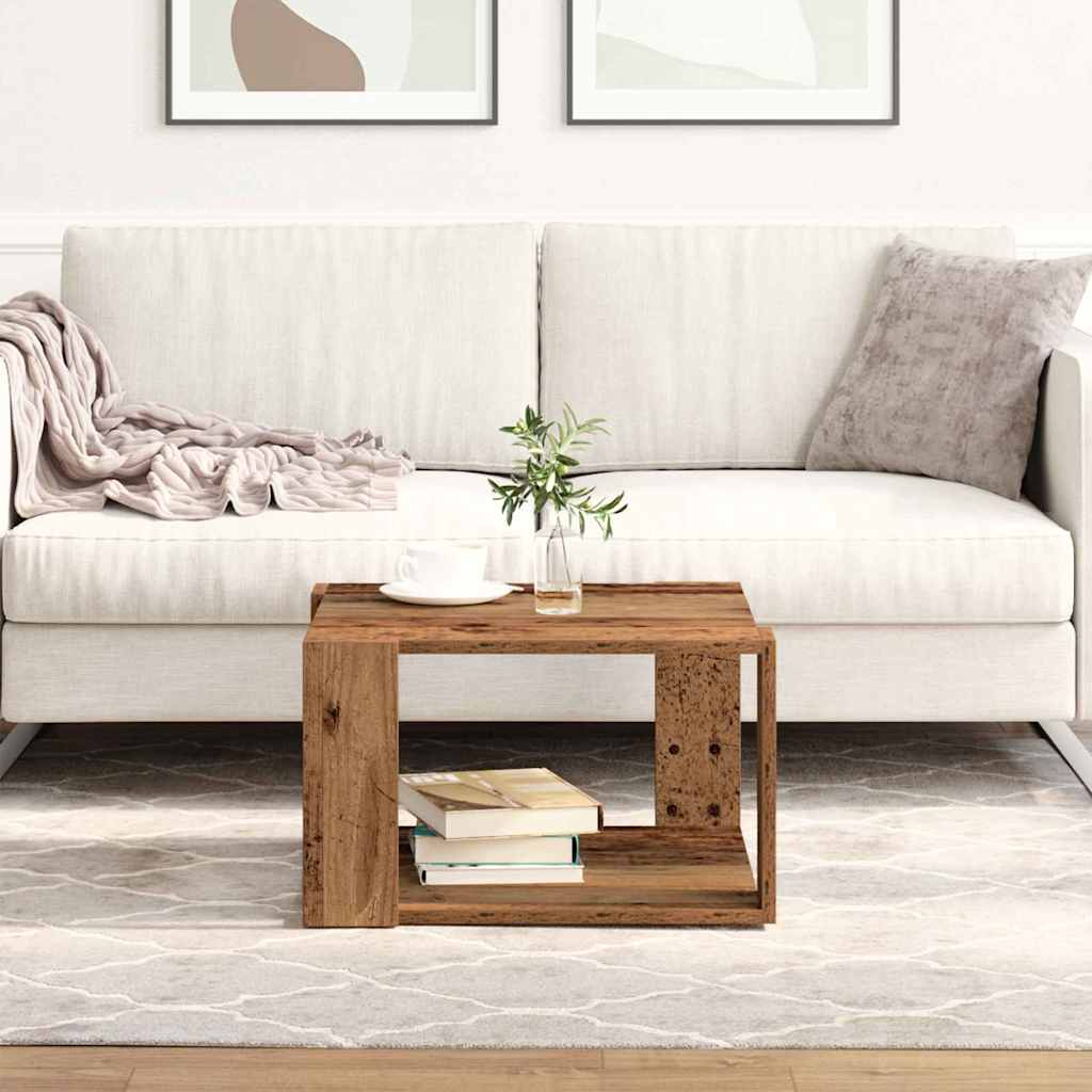 Couchtisch Altholz 51,5x51,5 cm