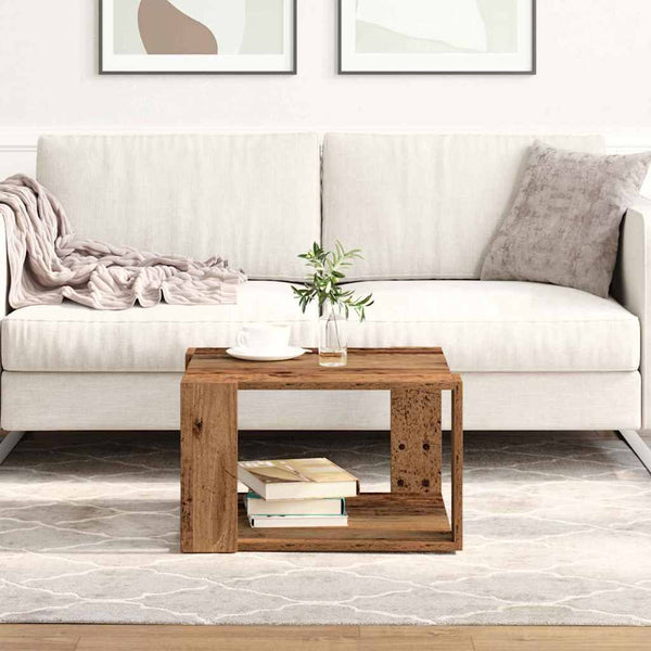 Couchtisch Altholz 51,5x51,5 cm