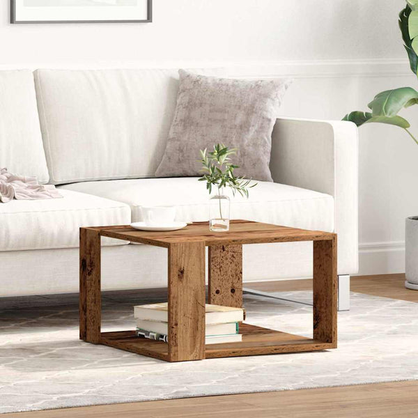 Couchtisch Altholz 51,5x51,5 cm