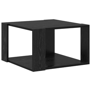 Schwarzer Couchtisch Eichenoptik 51,5 cm
