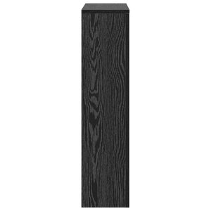 Heizkörperverkleidung Schwarz Eiche 78x20x82 cm
