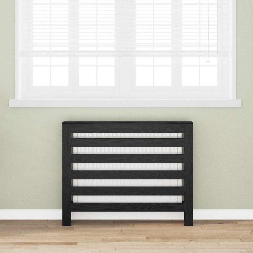 Heizkörperverkleidung Schwarz Eiche 104cm