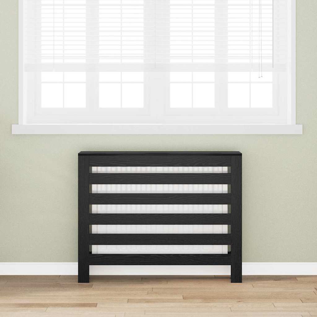 Heizkörperverkleidung Schwarz Eiche 104cm