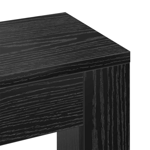 Heizkörperverkleidung Schwarz Eiche 205cm