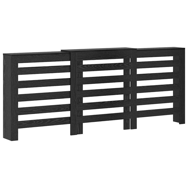 Heizkörperverkleidung Schwarz Eiche 205cm