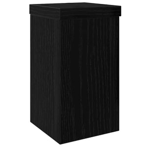 Pflanzenständer 2er Set Schwarz Eiche 18cm