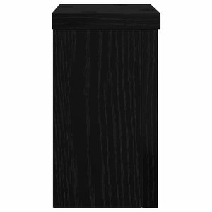 Pflanzenständer 2er Set Schwarz Eiche 18cm