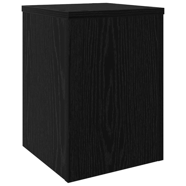 Pflanzenständer 2er-Set Schwarz Eiche 35cm