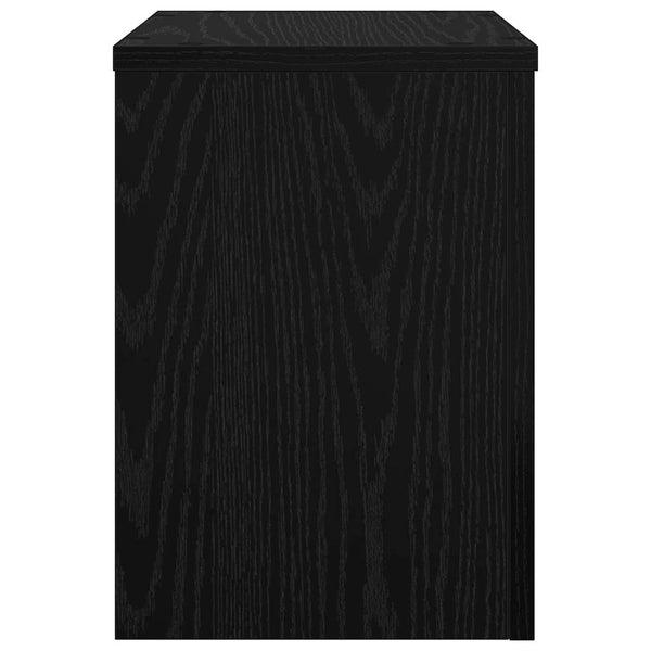 Pflanzenständer 2er-Set Schwarz Eiche 35cm