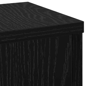 Pflanzenständer 2er Set Schwarz Eiche 60cm