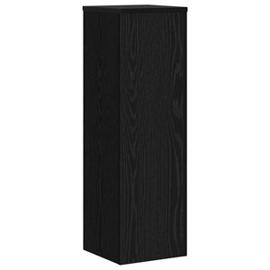 Pflanzenständer 2er-Set Schwarz Eichen-Optik 80cm