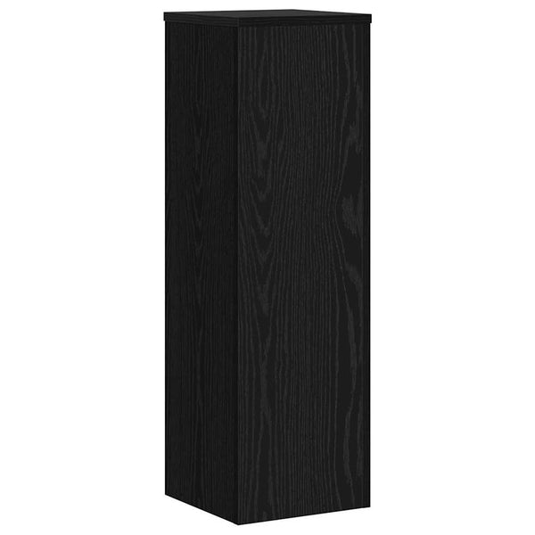 Pflanzenständer 2er-Set Schwarz Eichen-Optik 80cm