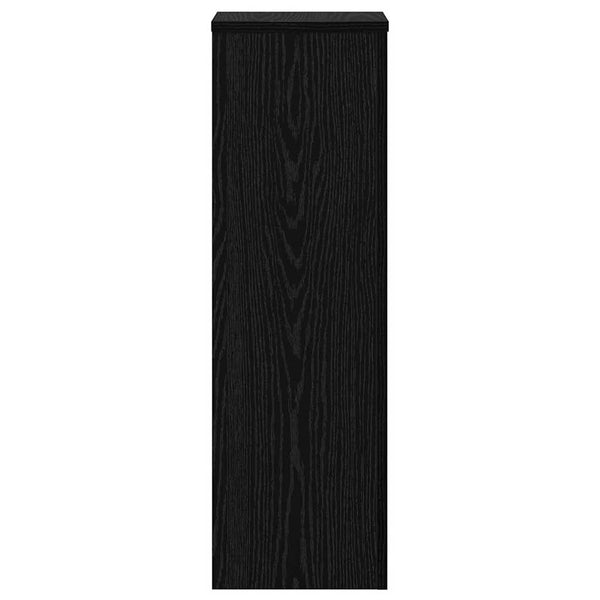 Pflanzenständer 2er-Set Schwarz Eichen-Optik 80cm