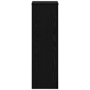 Pflanzenständer 2er-Set Schwarz Eichen-Optik 80cm