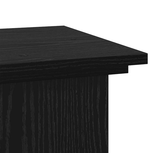 Pflanzenständer Schwarz Eichen-Optik 60cm