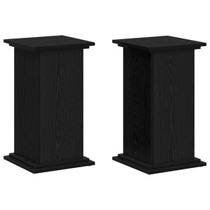 Pflanzenständer Schwarz Eichen-Optik 60cm
