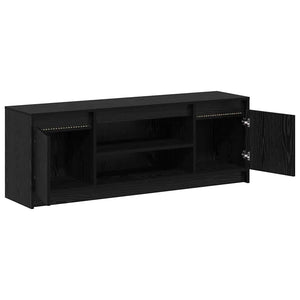 Schwarzes TV-Lowboard 139,5 cm