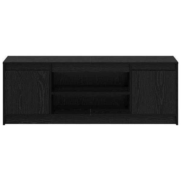 Schwarzes TV-Lowboard 139,5 cm