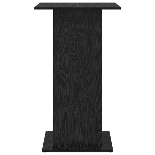 Bartisch Schwarz Eichenoptik 60x60 cm