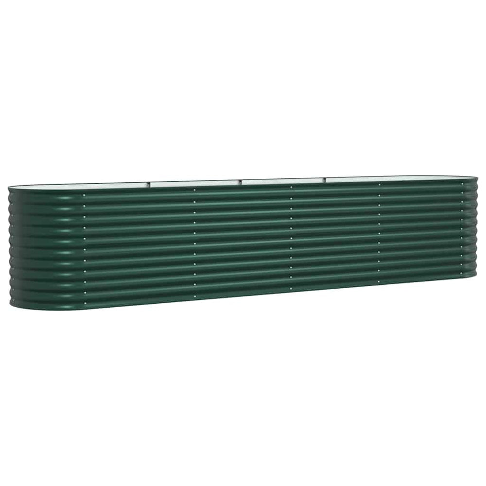 Hochbeet Grün Stahl 400x80x81 cm